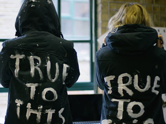 Georgia Jagger & Coco Ho Customize Their &#039;Walk On By&#039; Parka