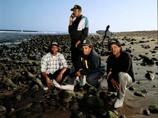 Behind the lens on N.W.A.'s 1989 Malibu beach photoshoot with photographer Timothy White