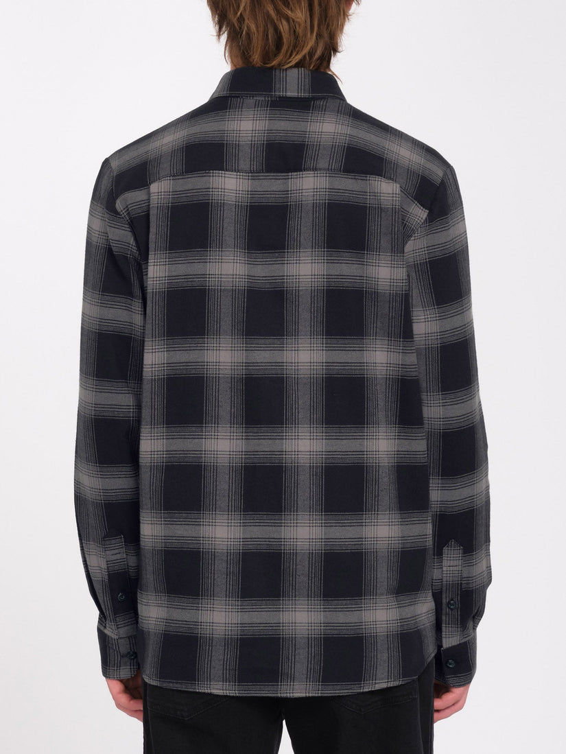 Netastone Flannel Hemd - Black