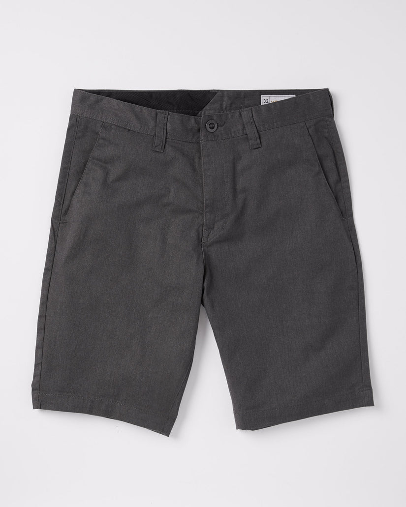 Frickin Modern Stretch 21" Shorts - CHARCOAL HEATHER