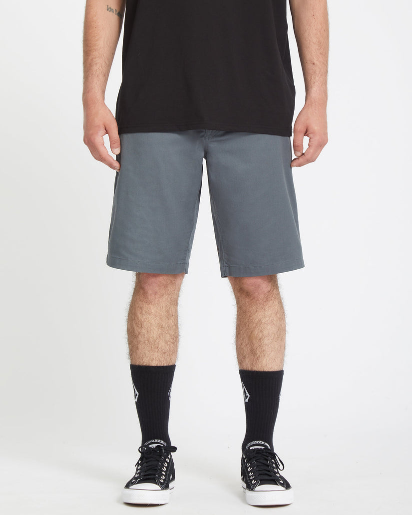 Frickin Modern Stretch 21" Shorts - DARK SLATE