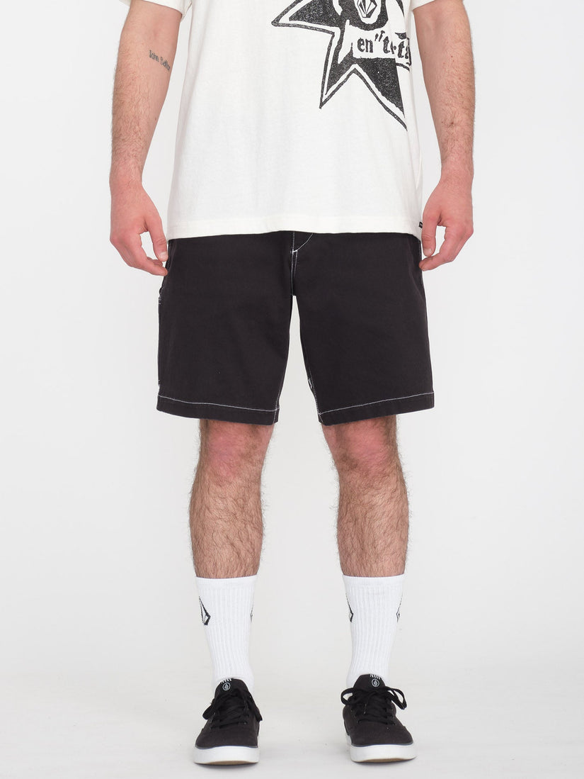 V ENT HOCKEY DAD SHORT 20 (A0912402_BLK) [F]