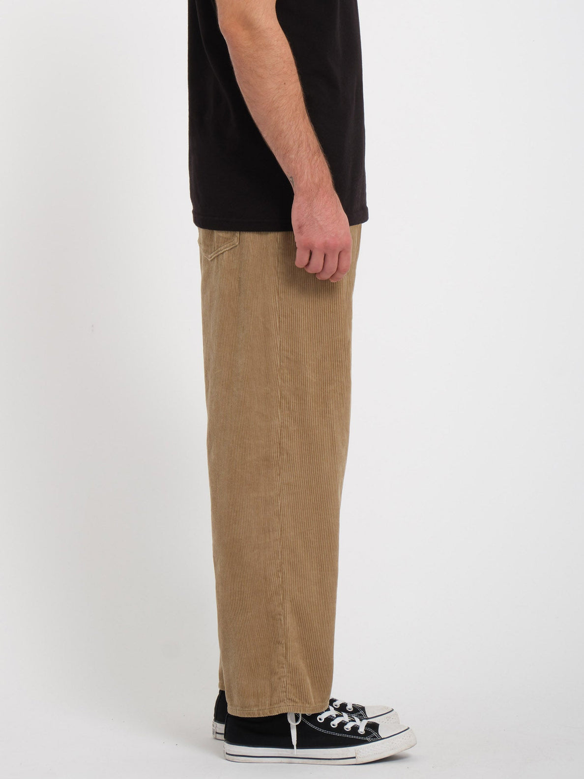 Billow Tapered Cordhose - Khaki