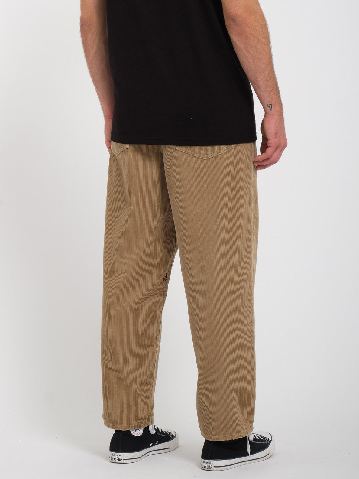 Billow Tapered Cordhose - Khaki