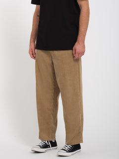 Billow Tapered Cordhose - Khaki