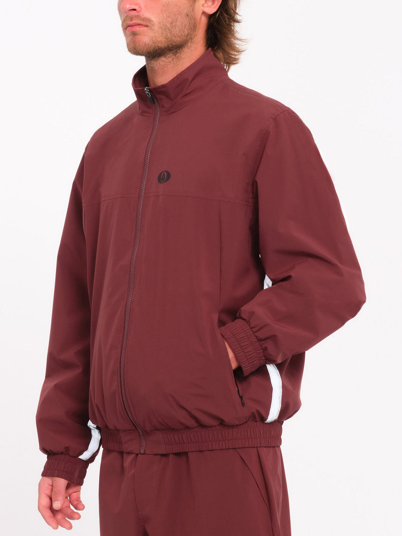 Skate Vitals Remy S Track Jacke - Merlot