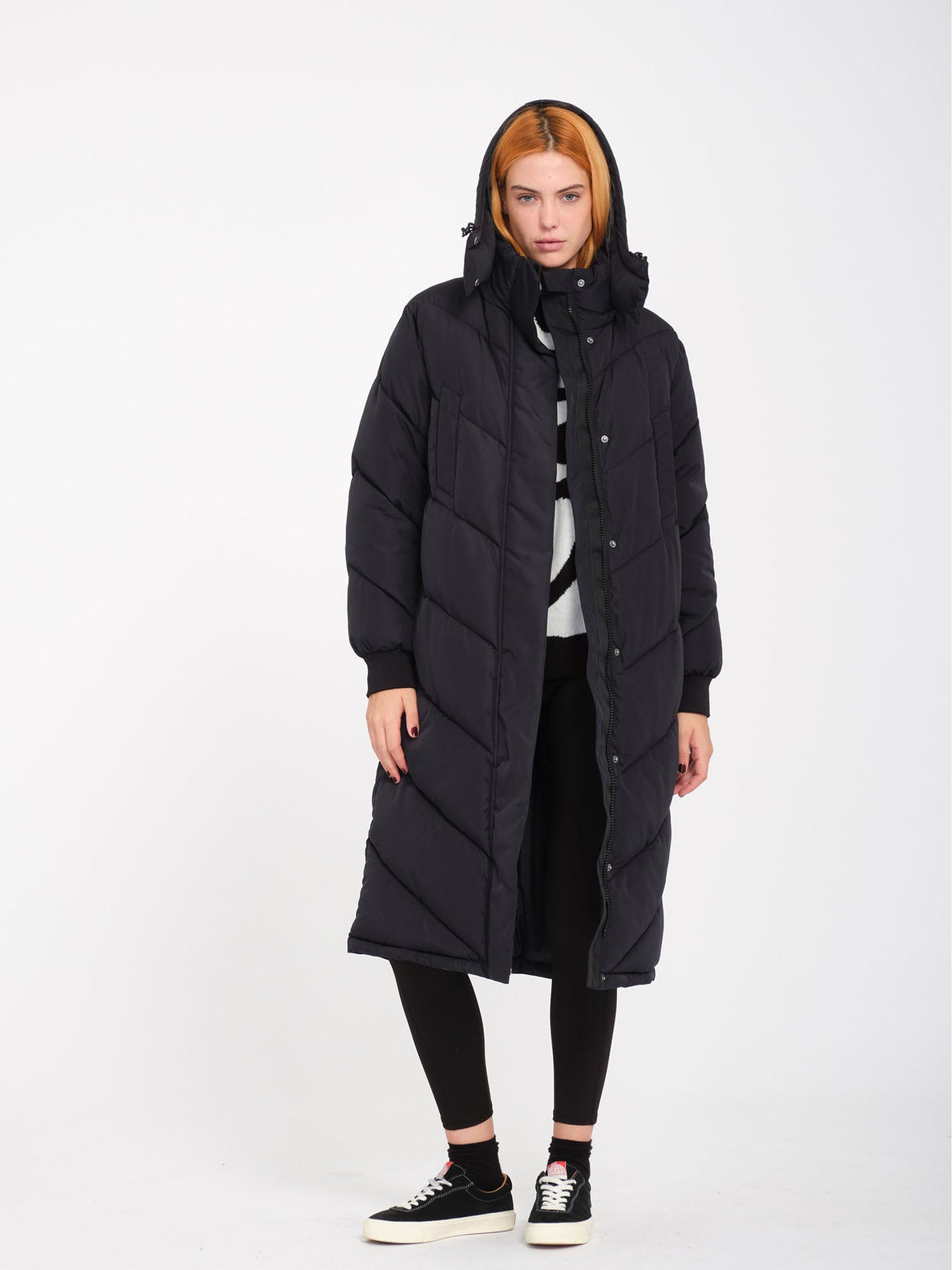 Alldaylong Puffjacke - Black