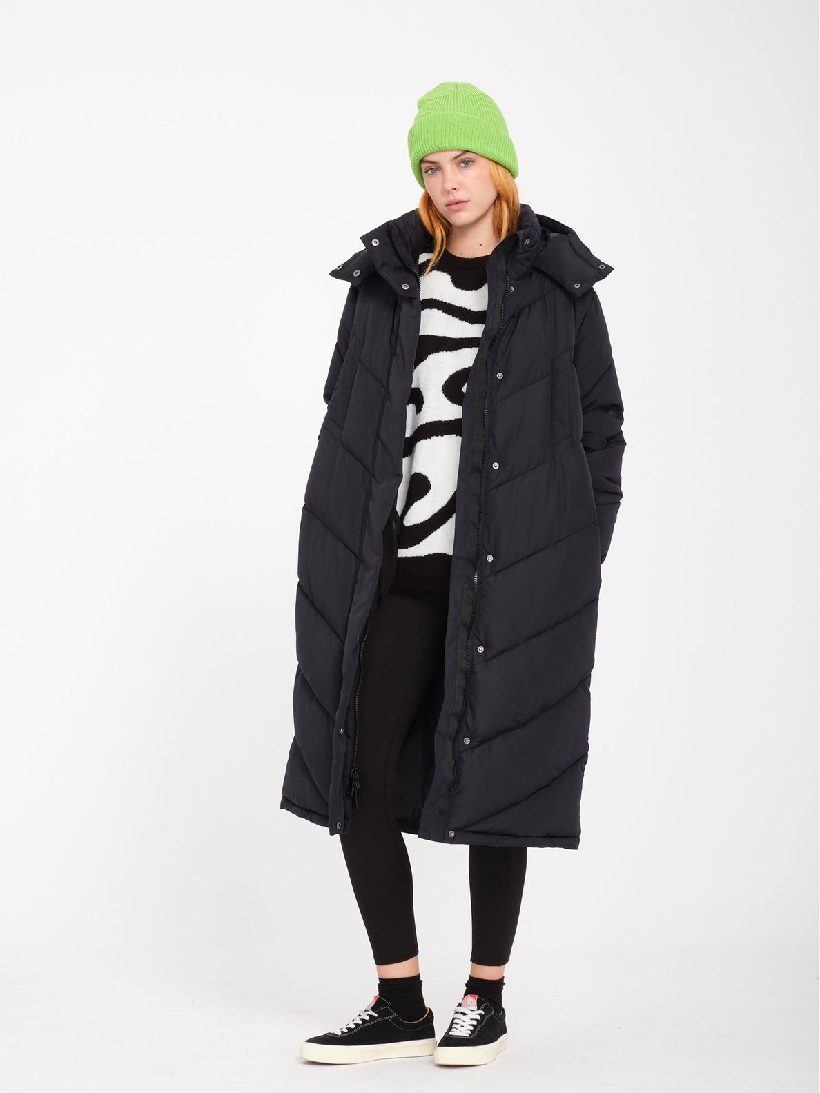 Alldaylong Puffjacke - Black