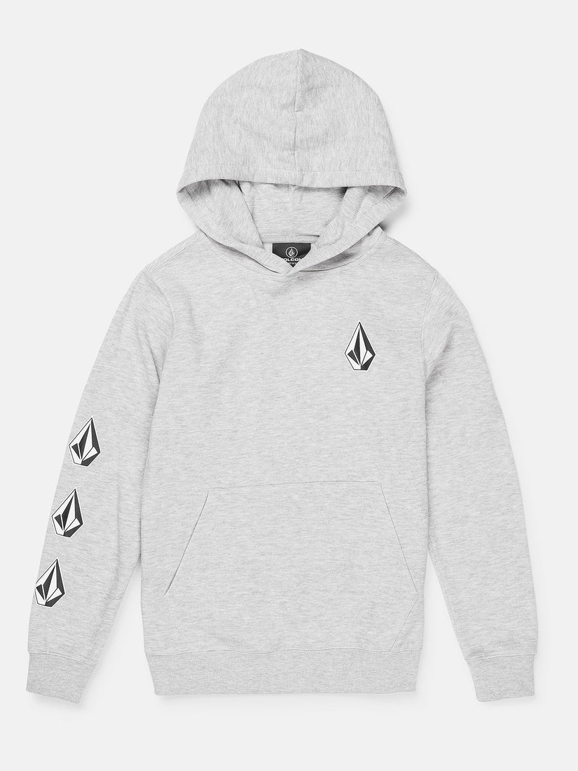 Iconic Stone Hoodie - Heather Grey  - (KINDER)