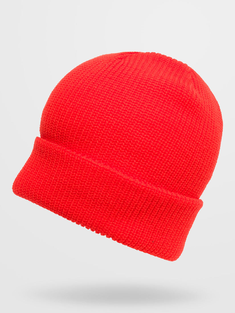 Full Stone Beanie - Bright Red