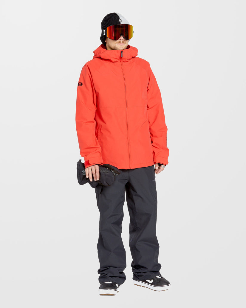 2836 Insulated Jacke - Crimson