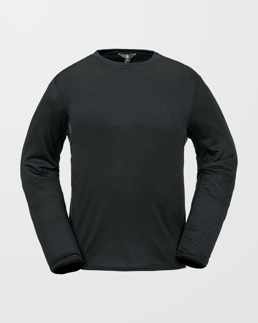 Gridlock Fleece Pullover - Black