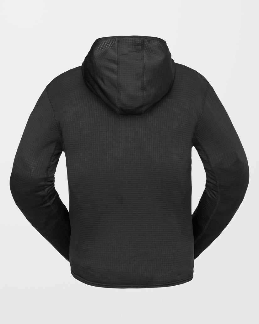 Gridlock Full Zip Kapuzenpullover - Black