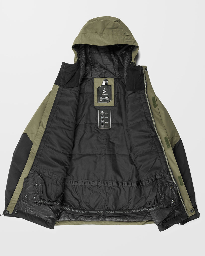 Vernon Insulated Jacke - Ivy - (KINDER)