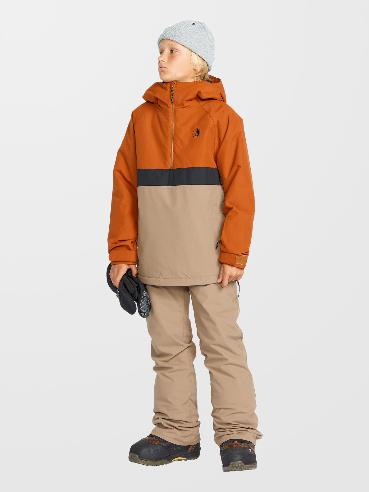 Freakin Chino Youth Insulated Hose - Chestnut Brown - (KINDER)