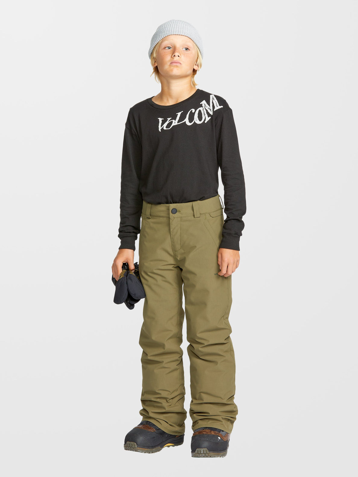 Freakin Chino Youth Insulated Hose - Ivy - (KINDER)