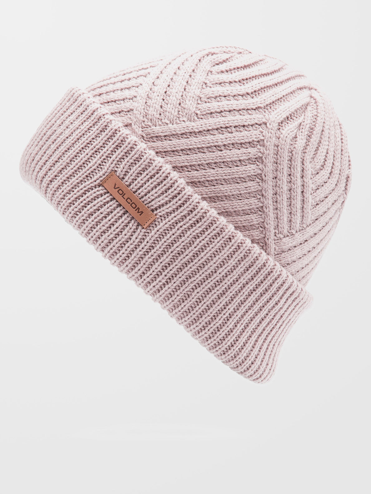 Stone Knit Beanie - Adobe Rose