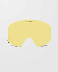 Odyssey Matte Black Goggle (+Bonus Brillenglas - Yellow) - Red Chrome