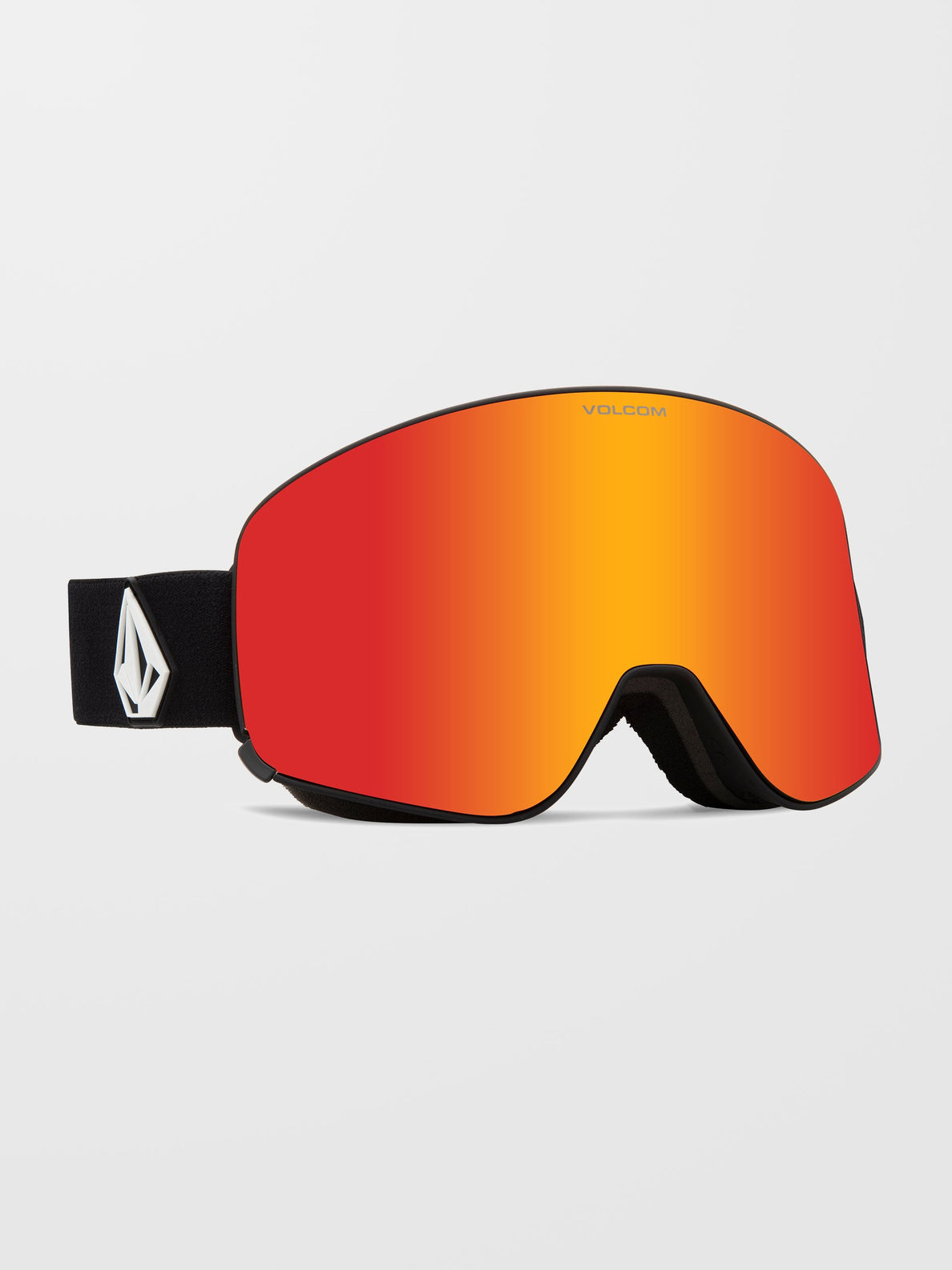 Odyssey Matte Black Goggle (+Bonus Brillenglas - Yellow) - Red Chrome