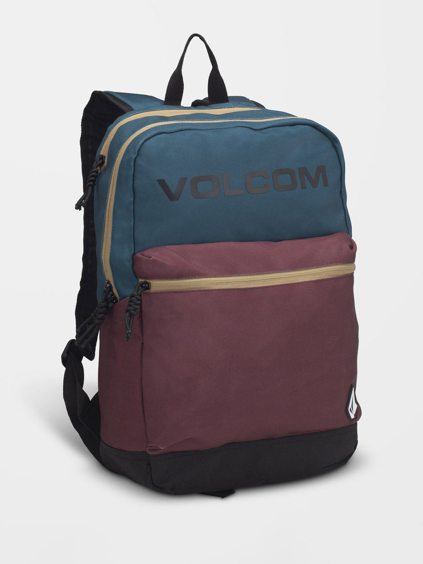 School Rucksack - Merlot