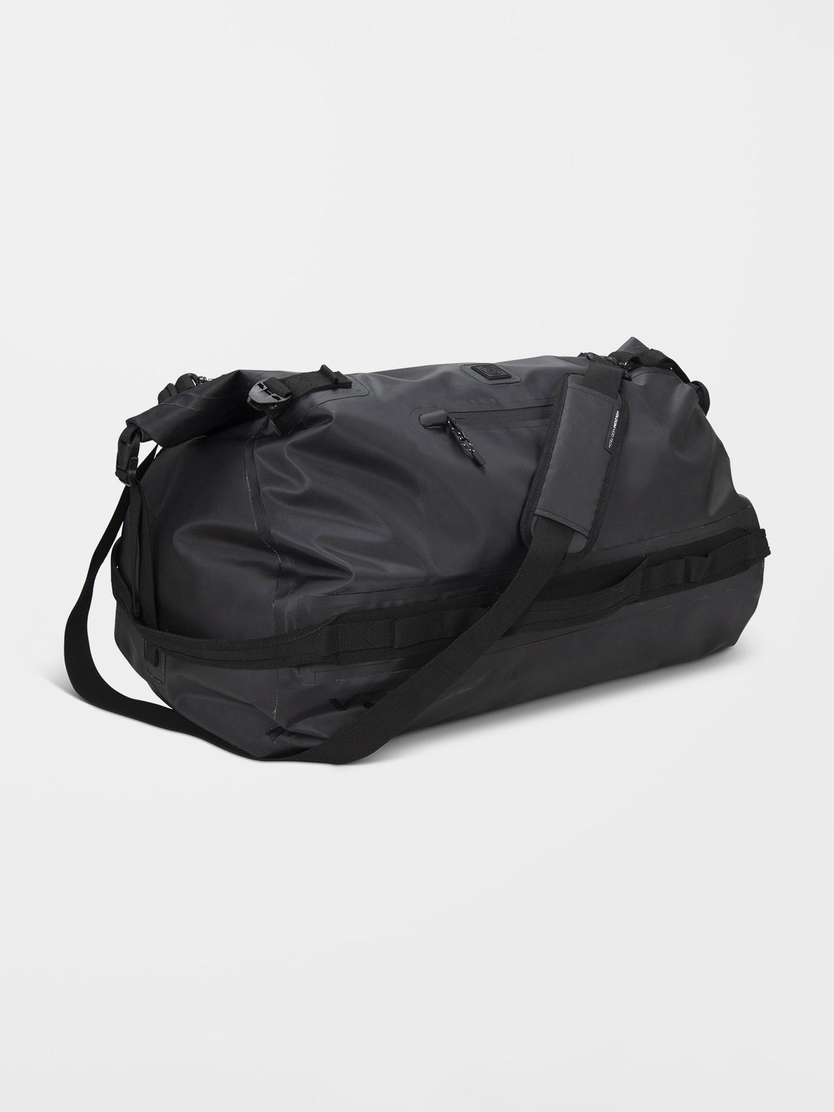 Frequency Roll-Top Duffel Bag - Black