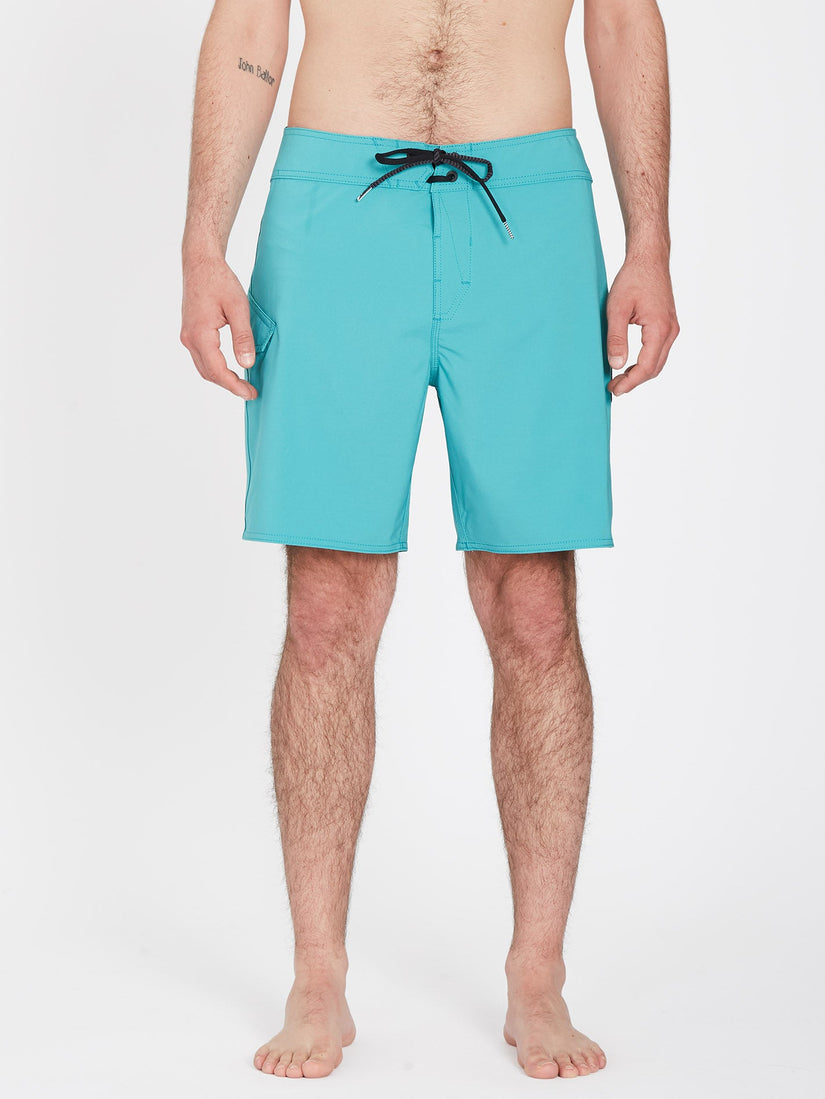 Lido Solid Mod 18" Boardshort - TEMPLE TEAL (A0812122_TMT) [F]