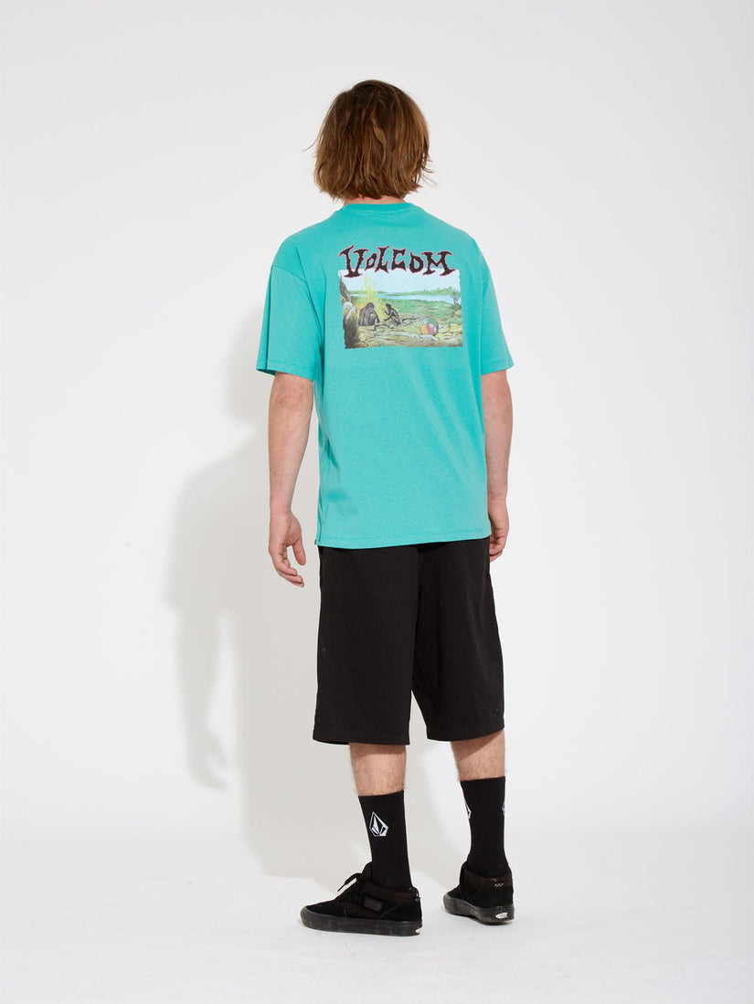 Crossworld T-shirt - TEMPLE TEAL (A4312311_TMT) [2]