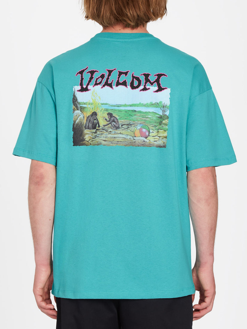 Crossworld T-shirt - TEMPLE TEAL (A4312311_TMT) [B]