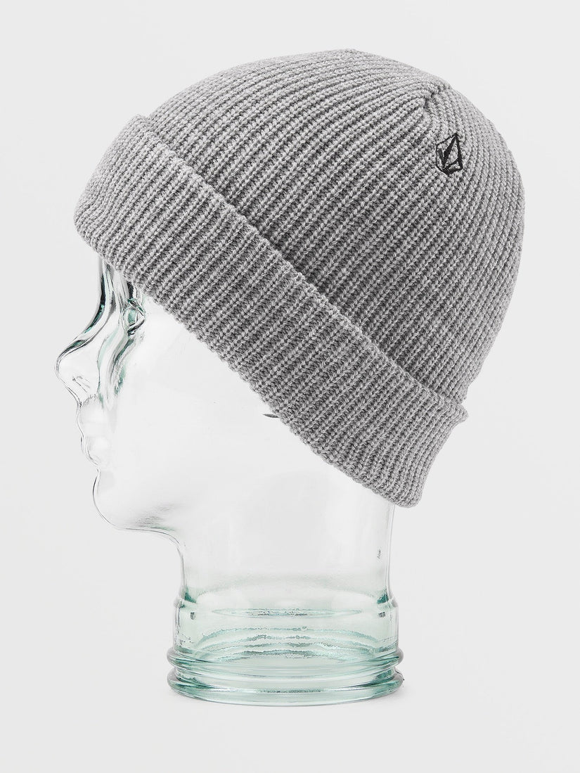 Youth Lined Beanie - HEATHER GREY - (KIDS) (L5852401_HGR) [B]